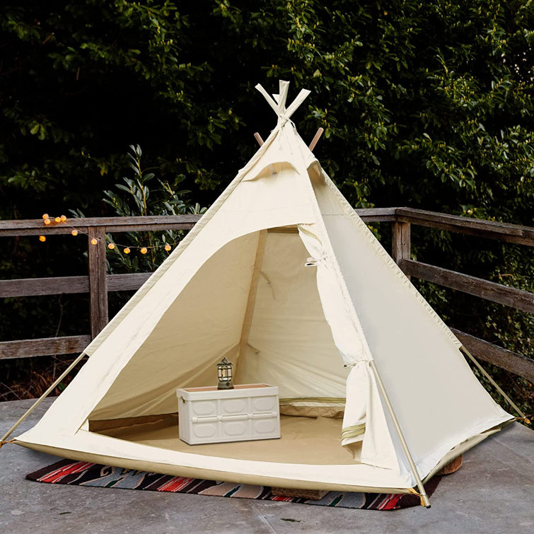 4 person canvas tent sale